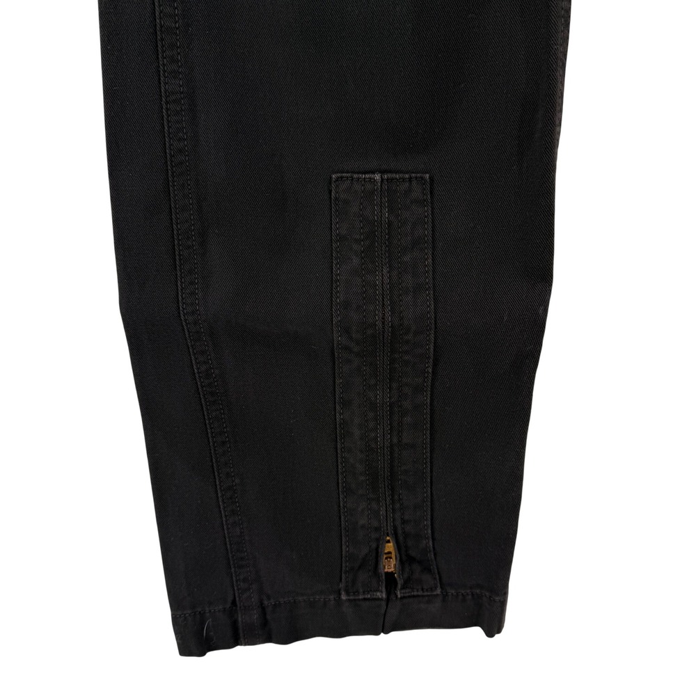 RE/DONE ORIGINALS Cargo Utility Pants Womens‎ Size 24 Washed Black Cotton NWT - Picture 11 of 16